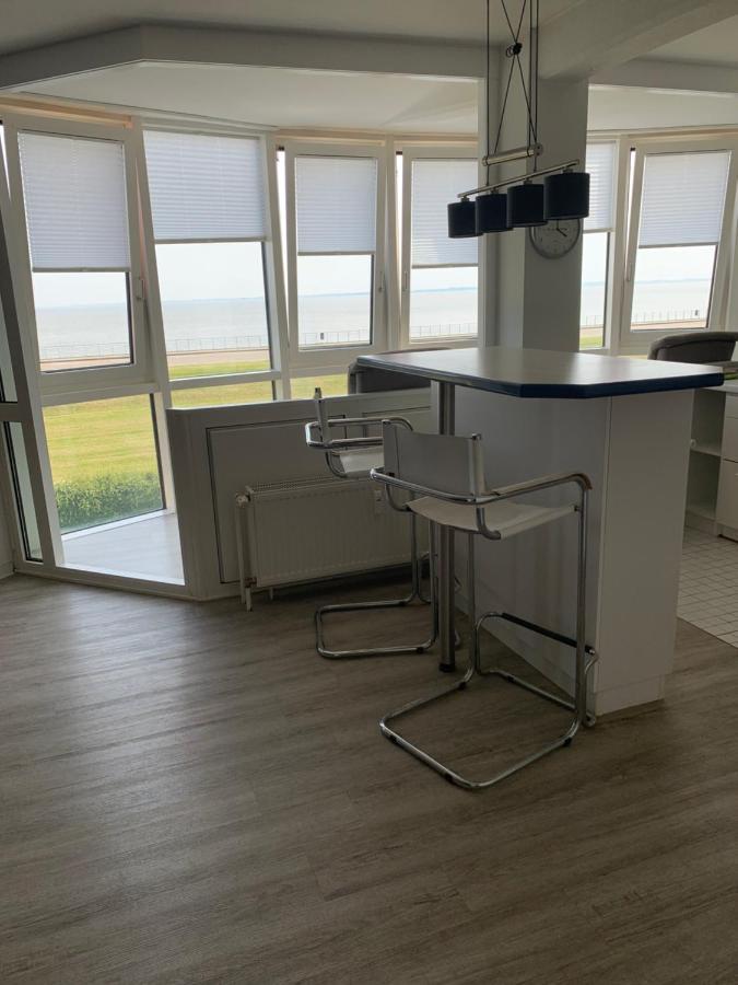 Fewo Mit Meerblick - Direktzugang Zur Nordsee Apartman Wilhelmshaven Kültér fotó