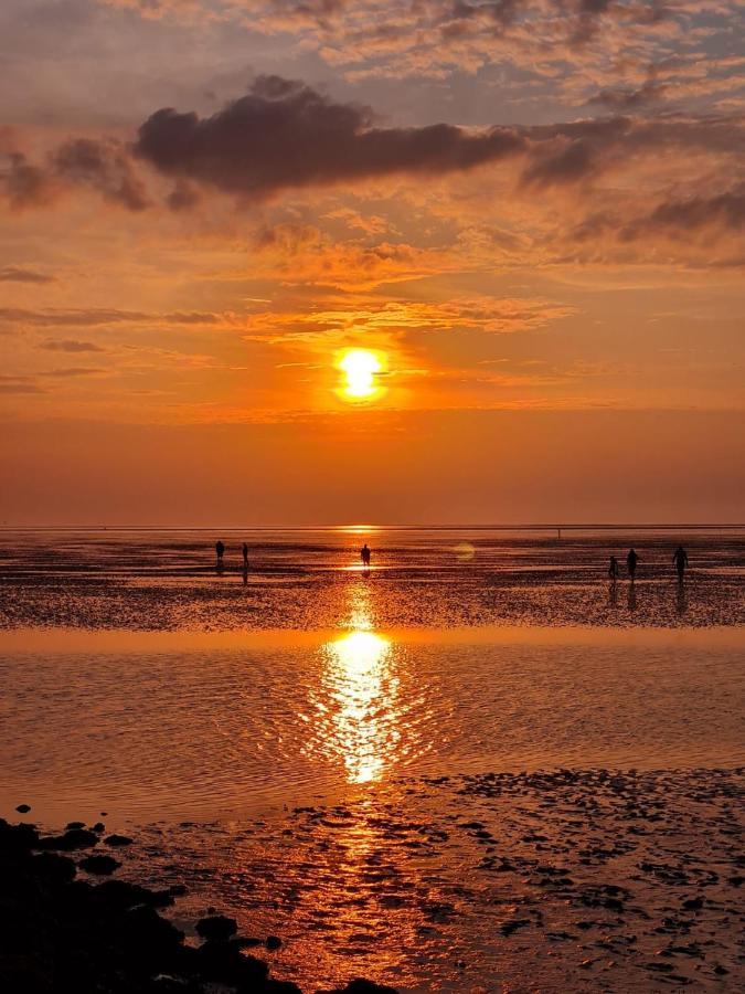 Fewo Mit Meerblick - Direktzugang Zur Nordsee Apartman Wilhelmshaven Kültér fotó