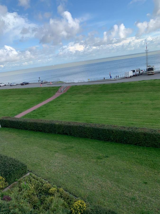 Fewo Mit Meerblick - Direktzugang Zur Nordsee Apartman Wilhelmshaven Kültér fotó
