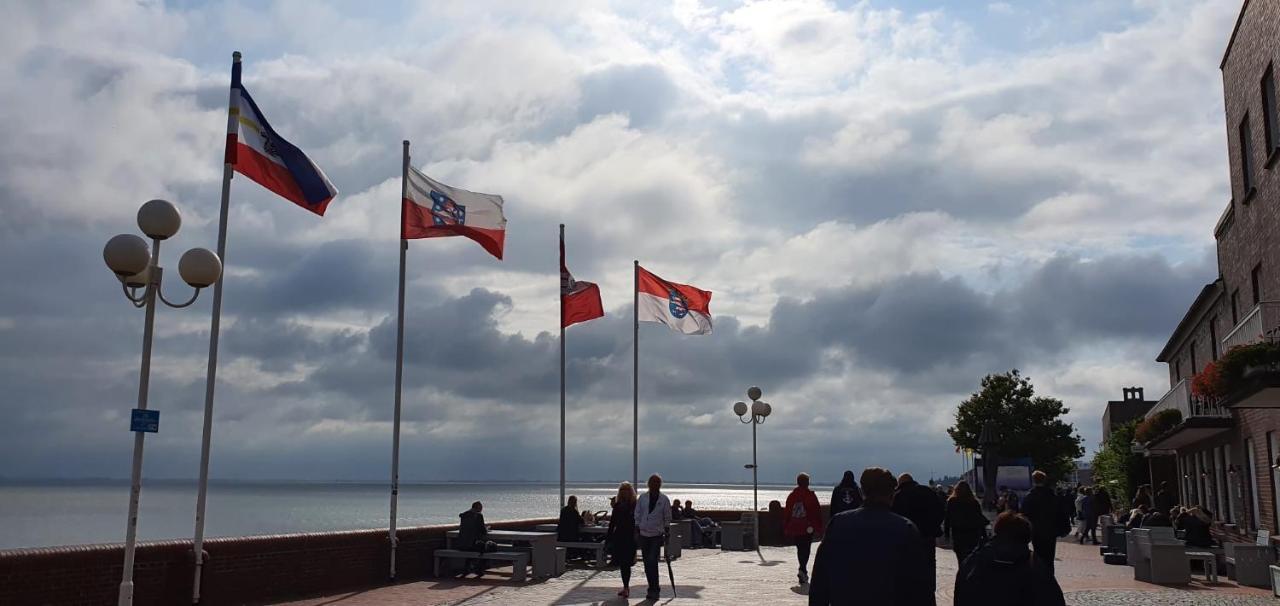Fewo Mit Meerblick - Direktzugang Zur Nordsee Apartman Wilhelmshaven Kültér fotó