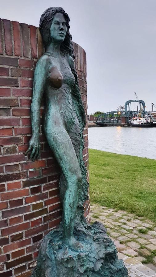 Fewo Mit Meerblick - Direktzugang Zur Nordsee Apartman Wilhelmshaven Kültér fotó